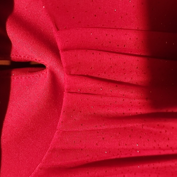 Red and black obre blouse petite large - Picture 4 of 6